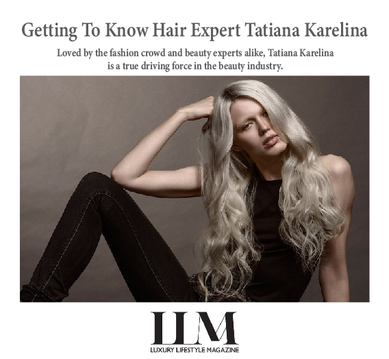 Luxury Lifestyle Magazine cover Tatiana Karelina